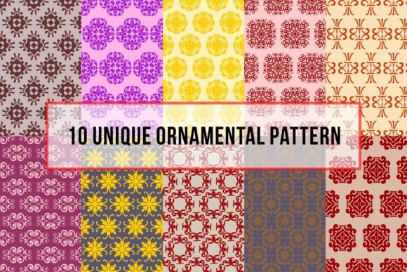 10 Unique Ornamental Patterns for Creative Design Projects