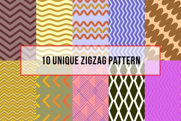 10 Unique Zig Zag Patterns for Modern Web Design