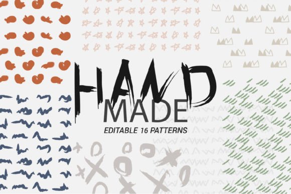 16 Handmade Patterns for Blog and Website Graphics