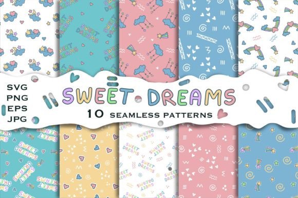 Baby Sweet Dreams Seamless Patterns Set Review