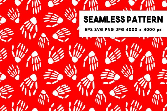 Bones Seamless Patterns – A Versatile Graphic Design Asset