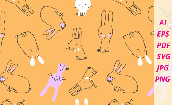 Cartoon Animal Seamless Patterns for Graphics and Design