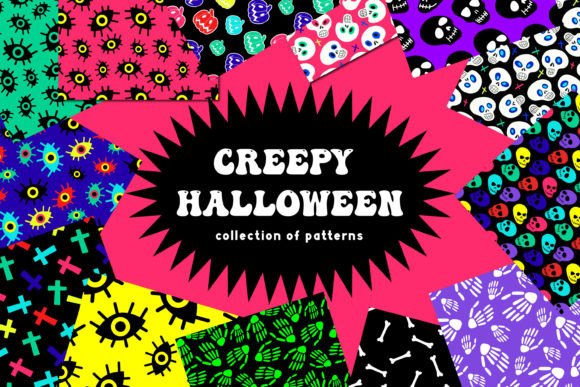 Halloween Patterns Bundle: A Graphic Design Asset for Local Brands