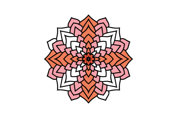 Mandala Patterns Motif Beautiful for Graphics and Patterns