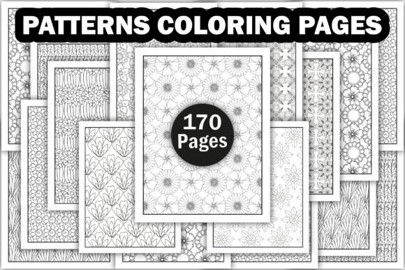 Patterns Coloring Pages Bundle -KDP for Graphic Design Projects