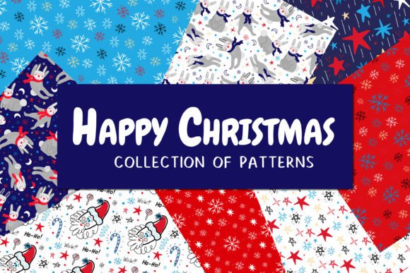 Year of Rabbit Christmas Graphics for Branding and Marketing